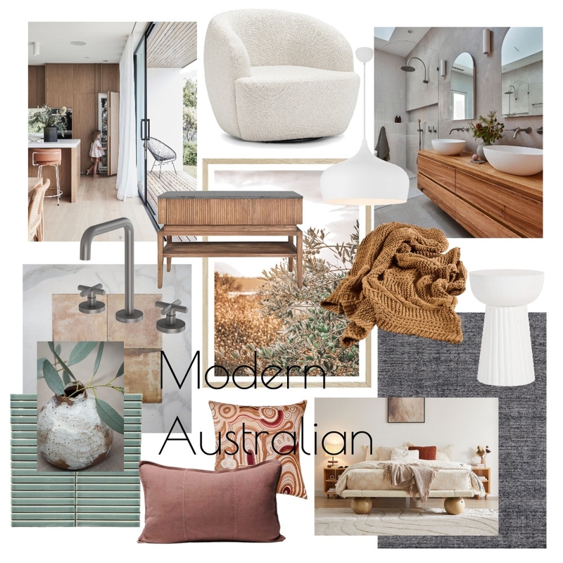 Modern Australian Moodboard Mood Board by Sandy Benbow on Style Sourcebook