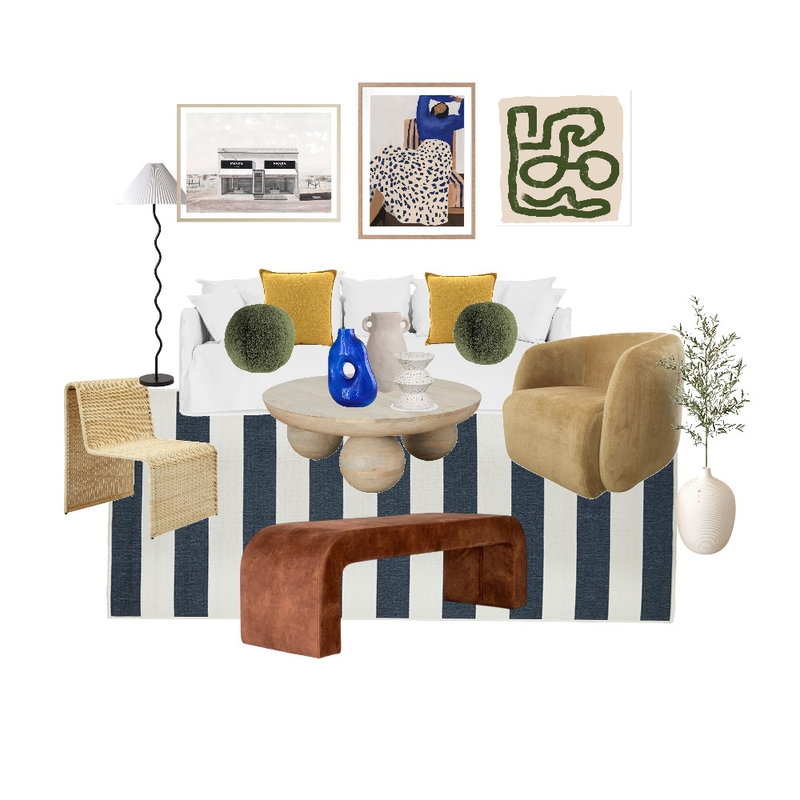 Bold living room Mood Board by clarestoffels on Style Sourcebook