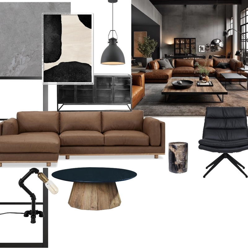 Industrial Mood Board Mood Board by amandaschrock on Style Sourcebook