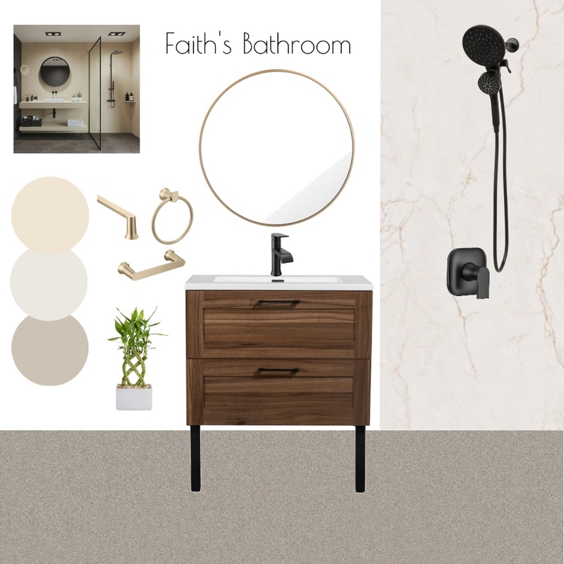 Faith's Bathroom Mood Board by TokyoLise on Style Sourcebook