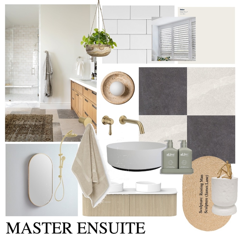 Module 9 - Master Ensuite Mood Board by mdystone on Style Sourcebook