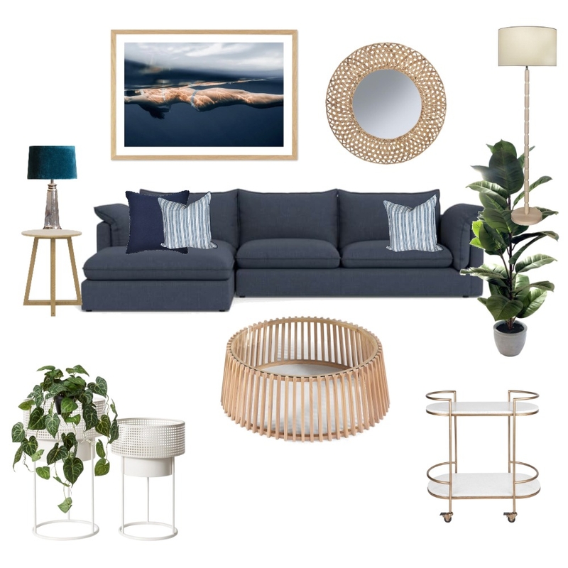 Coastal blue lounge Mood Board by bethbrown on Style Sourcebook