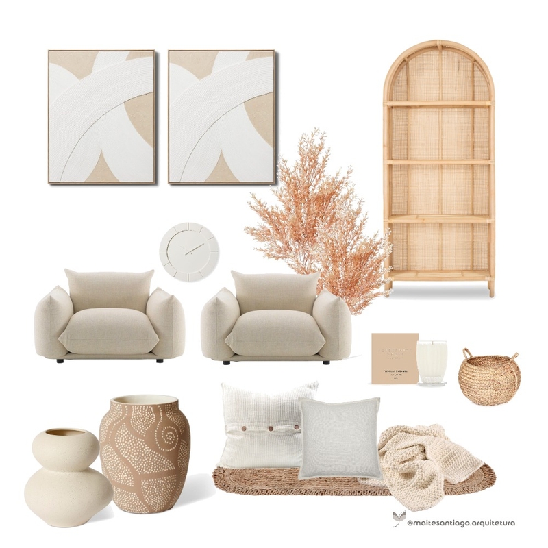 Composição de ambiente Mood Board by maite on Style Sourcebook