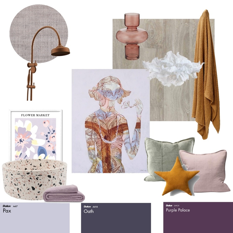 purple Mood Board by Abbey Payet on Style Sourcebook