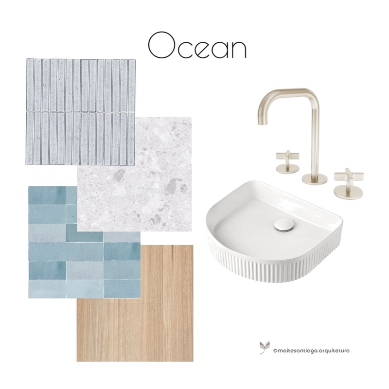 Ocean Mood Board by maite on Style Sourcebook