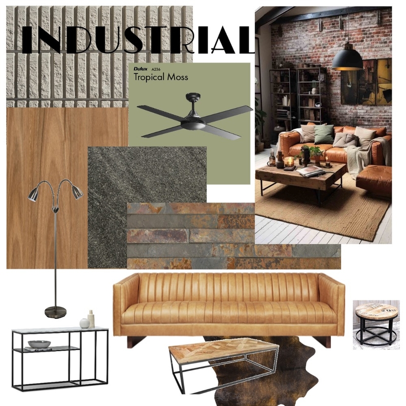 Industrial module 3-Mary Johnston Mood Board by FrankieJohnston on Style Sourcebook