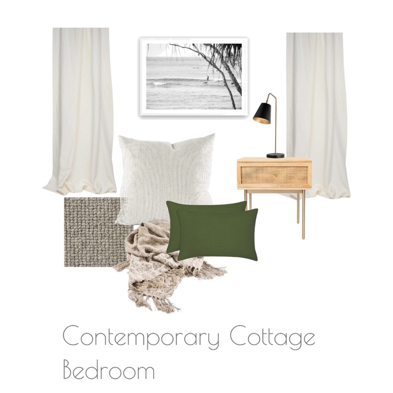 Contemporary Cottage Bedroom 2 Mood Board by DKB PROJECTS on Style Sourcebook