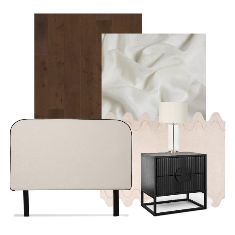 Curved Modern Bedroom Mood Board Mood Board by Style Sourcebook on Style Sourcebook