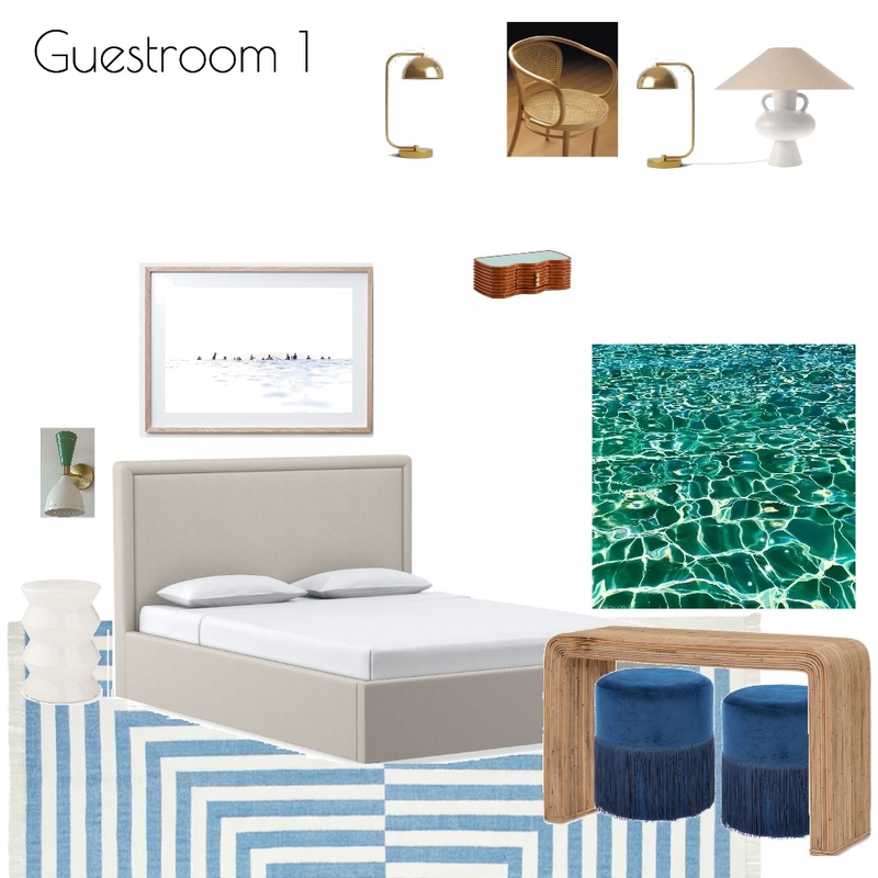 Beach House Guest 1 Mood Board by Helen DK on Style Sourcebook