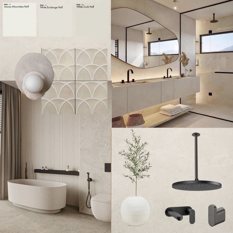 Activity 3: Bathroom Moodboard Mood Board by shannenlloyd on Style Sourcebook