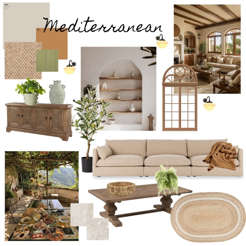 Mediterranean Mood Board Mood Board by eleanornich17@gmail.com on Style Sourcebook