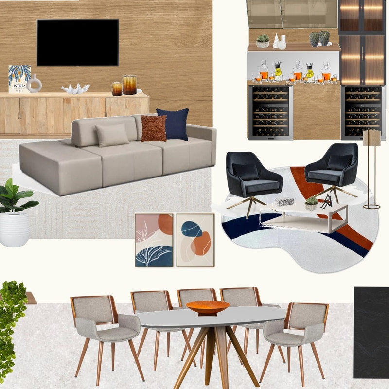 Sala Lu & Lima II Mood Board by Tamiris on Style Sourcebook