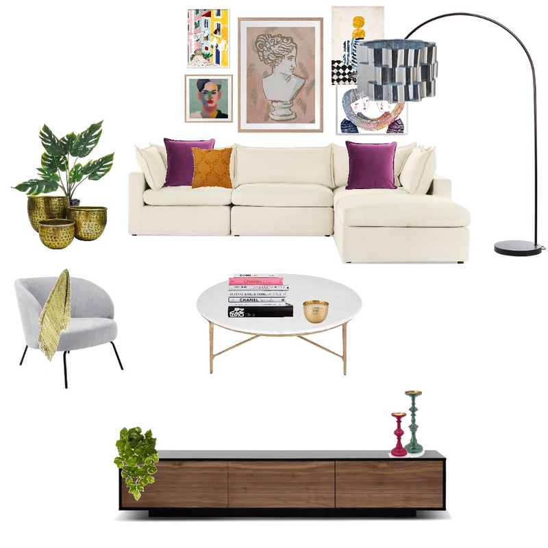 Apartment Living Room Mood Board by tfloresqui on Style Sourcebook