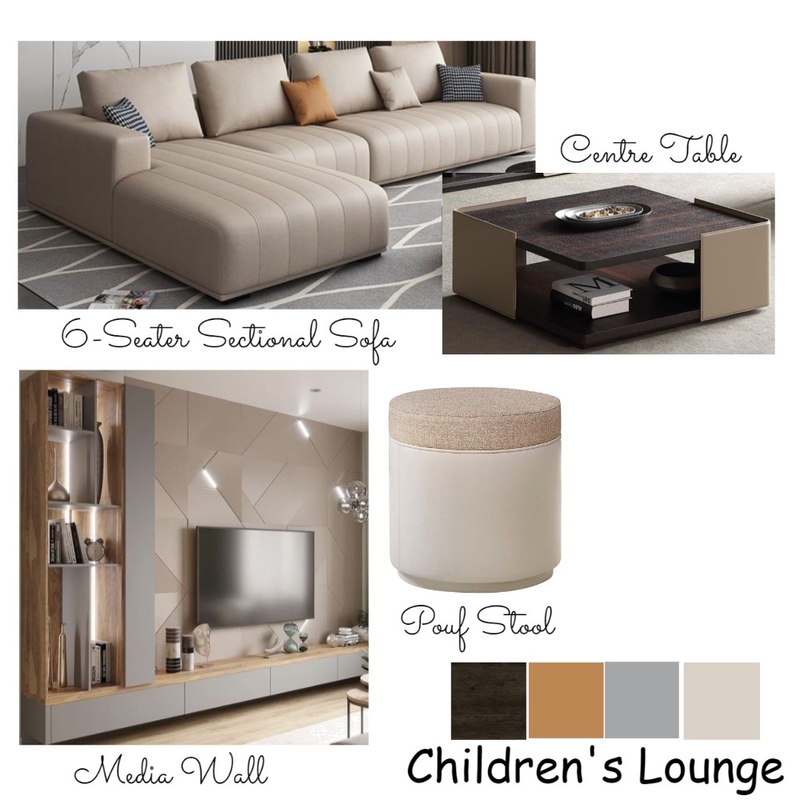 Children Lounge Mood Board by Oeuvre Designs 2 on Style Sourcebook