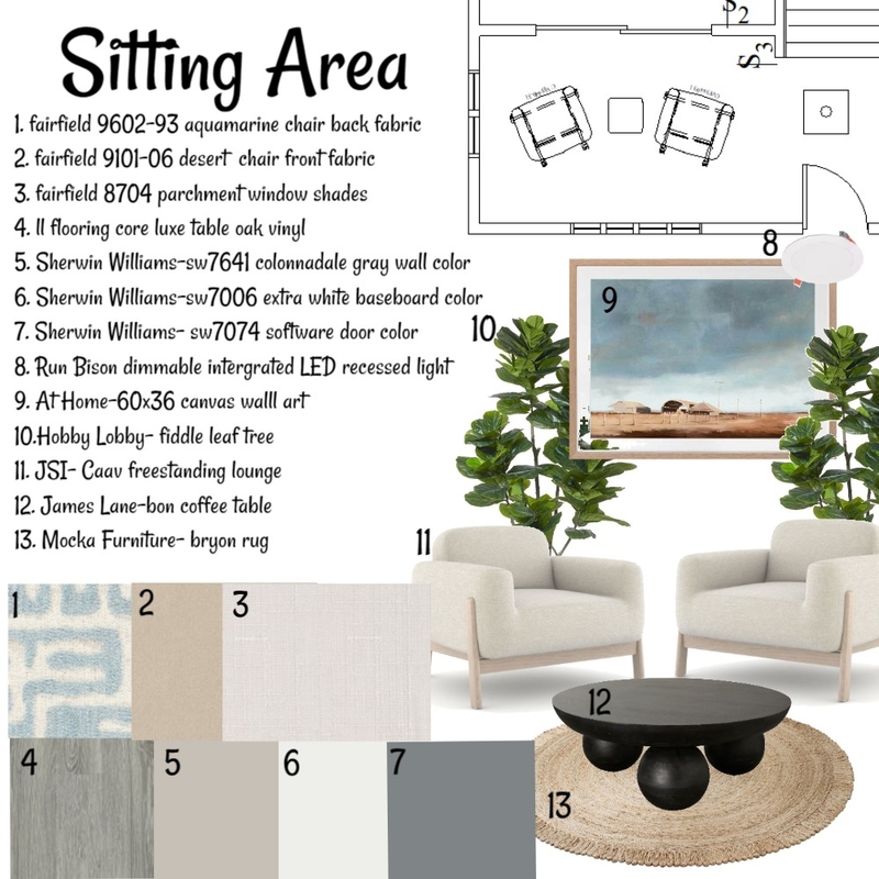 Sitting Area Mood Board by CourtneyJW on Style Sourcebook