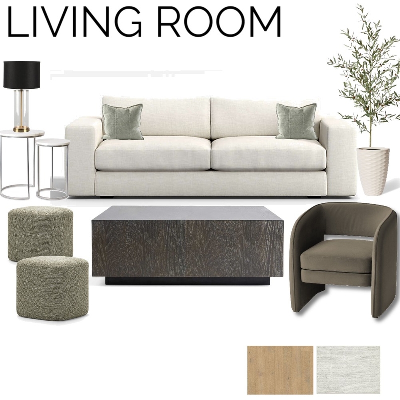 Living Room Mood Board Mood Board by dalya.almurad@gmail.com on Style Sourcebook