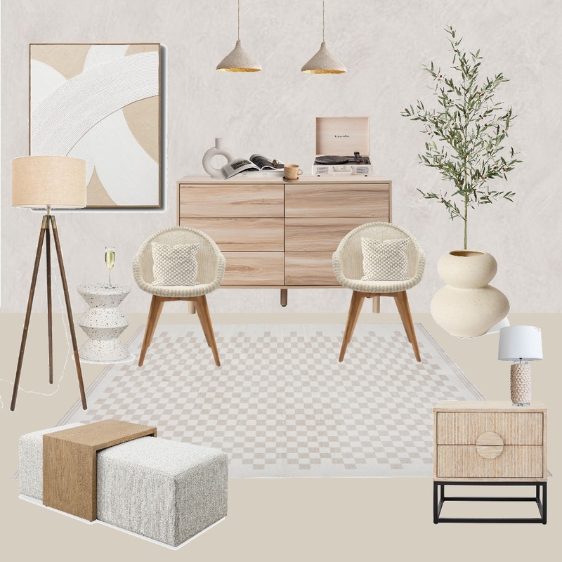 Revive Toshi Natural Mood Board by Rug Culture on Style Sourcebook