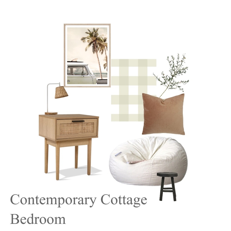 Contemporary Cottage Bedroom 3. Mood Board by DKB PROJECTS on Style Sourcebook