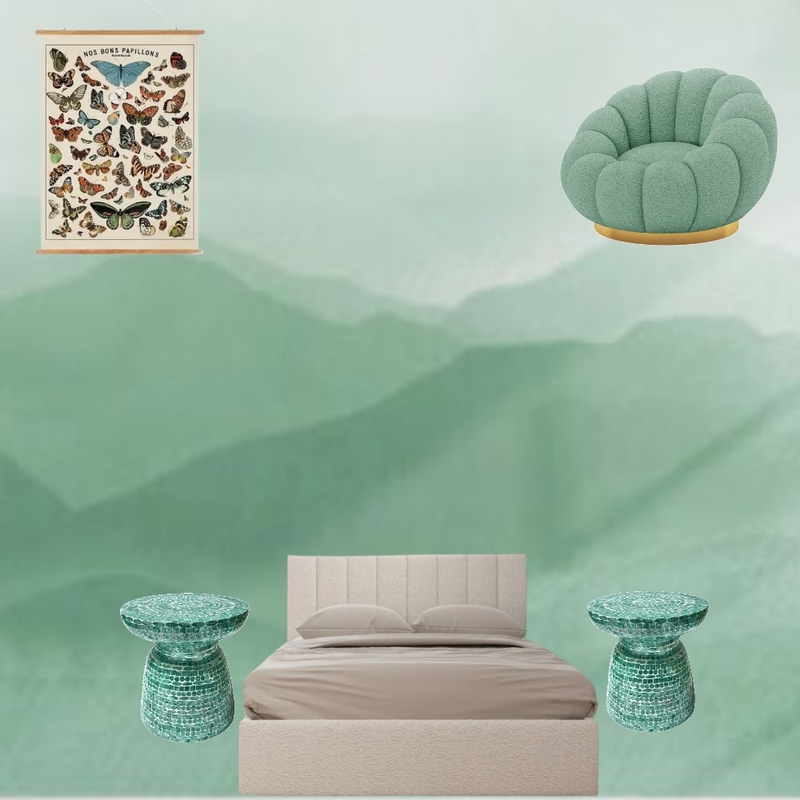 Cleo’s bedroom Mood Board by Bazina on Style Sourcebook