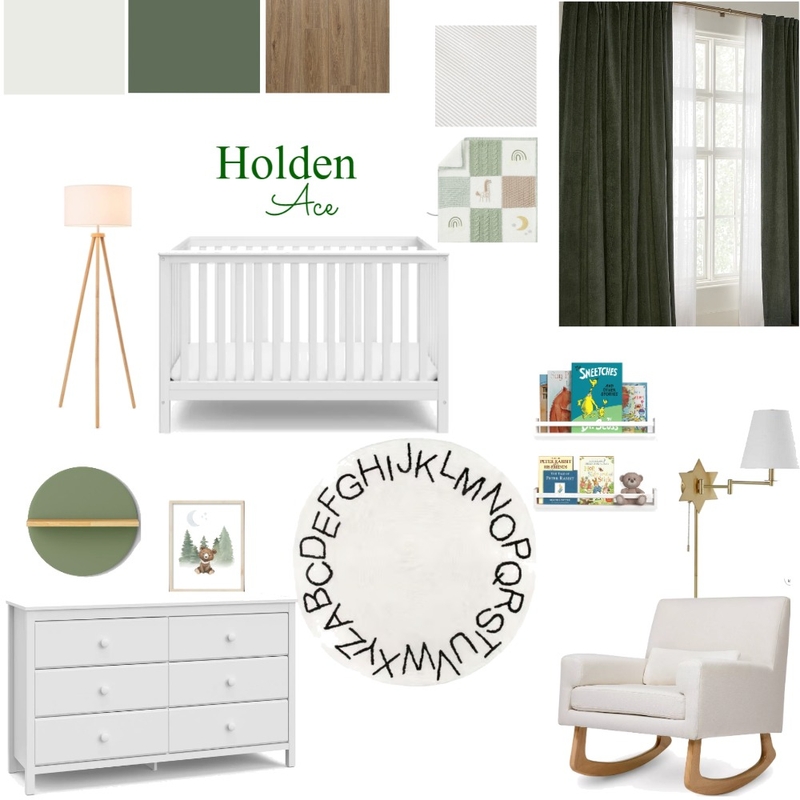 Nursery Mood Board Mood Board by bhubbell on Style Sourcebook