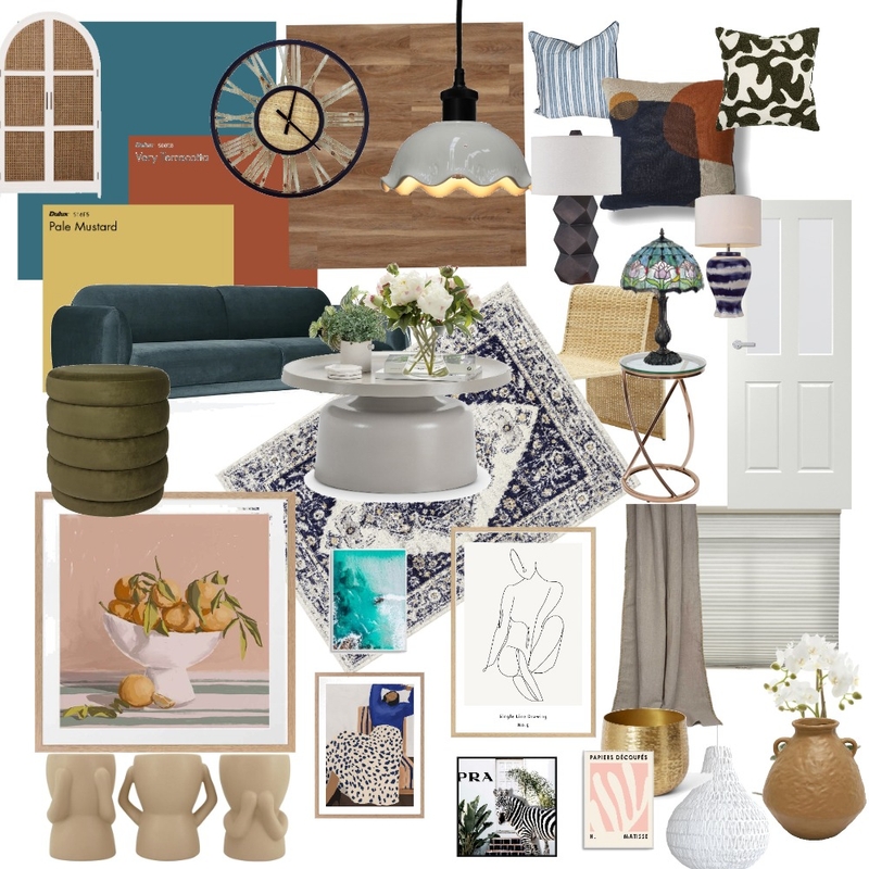 Eclectic Room Design Mood Board by isabella.strickla.00@education.tas.edu.au on Style Sourcebook