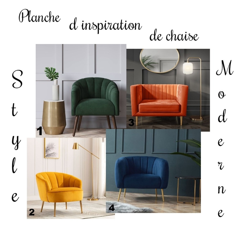 planche moderne de chaise Mood Board by fatoumi on Style Sourcebook