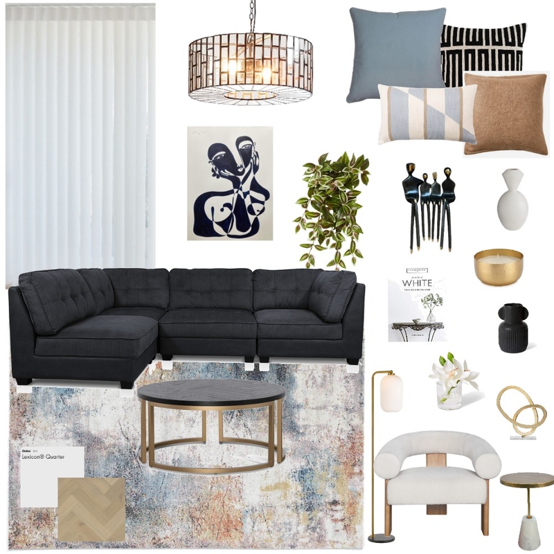 Living Room Mood Board by CW Curations on Style Sourcebook