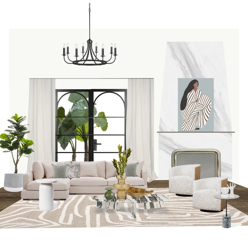 Living room in tropical chic style Mood Board by Victoria NC on Style Sourcebook