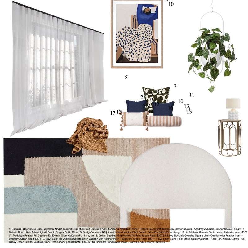 Home Staging - Bedroom Mood Board by kh.interiors__ on Style Sourcebook