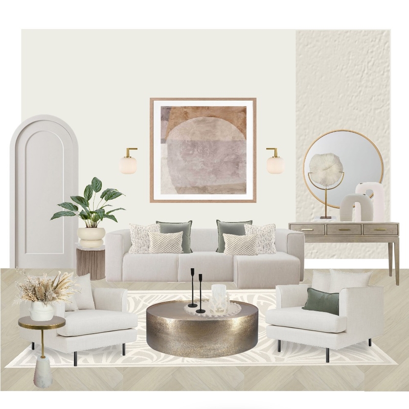 Contemporary off white living room Mood Board by Victoria NC on Style Sourcebook