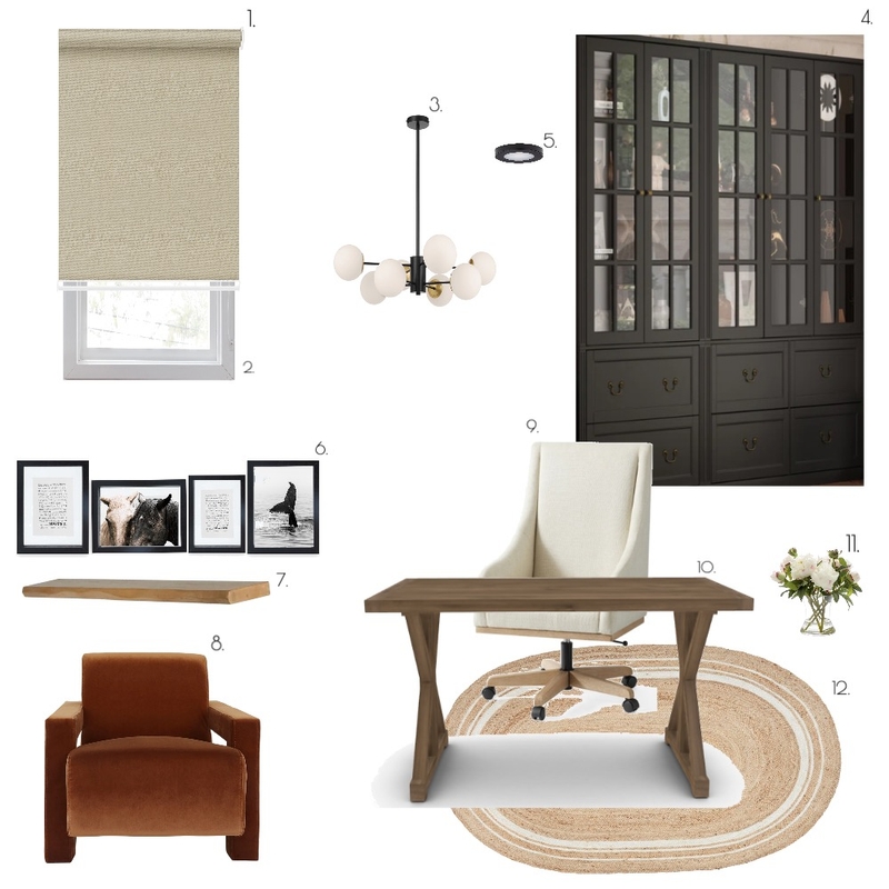 Sample Board-Study Room 1 Mood Board by Shanina94 on Style Sourcebook