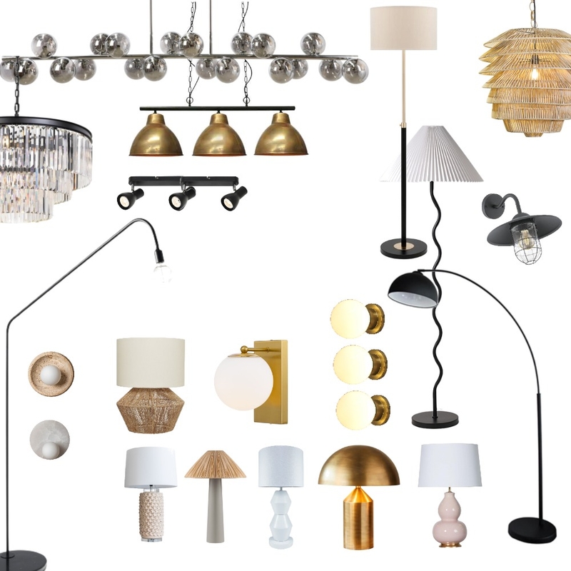 lighting Mood Board by Fern on Style Sourcebook