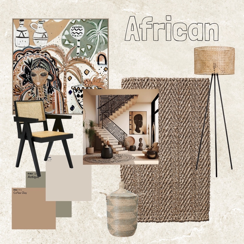 African Design Style Mood Board Mood Board by allie_reading on Style Sourcebook