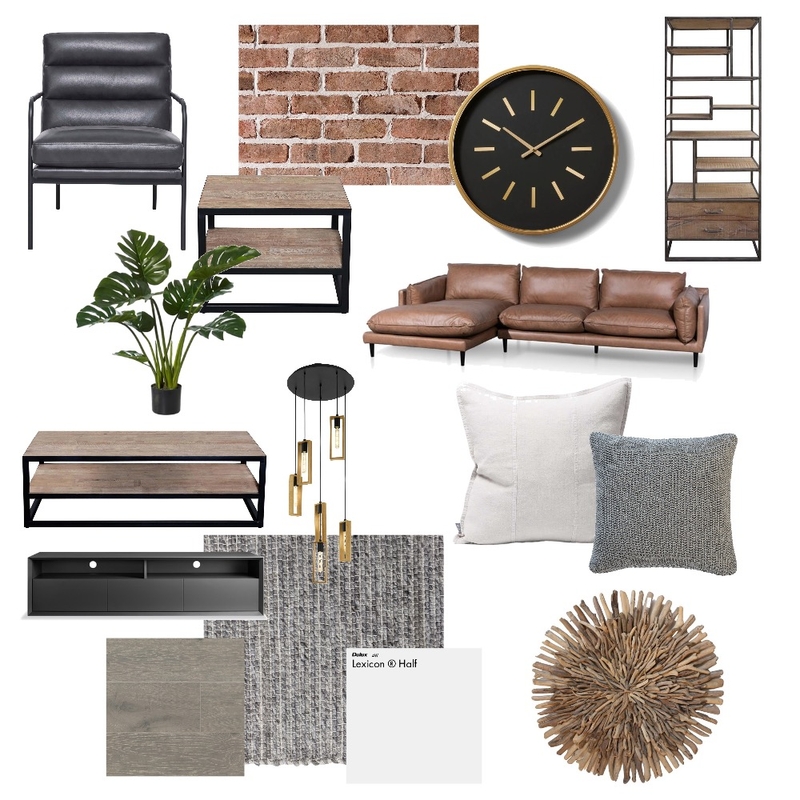 industrial Mood Board by gracedias on Style Sourcebook