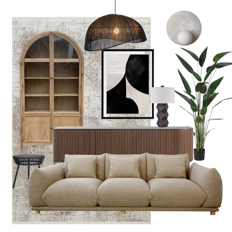 Japandi Styling Mood Board by Evoke Interior Decorating on Style Sourcebook