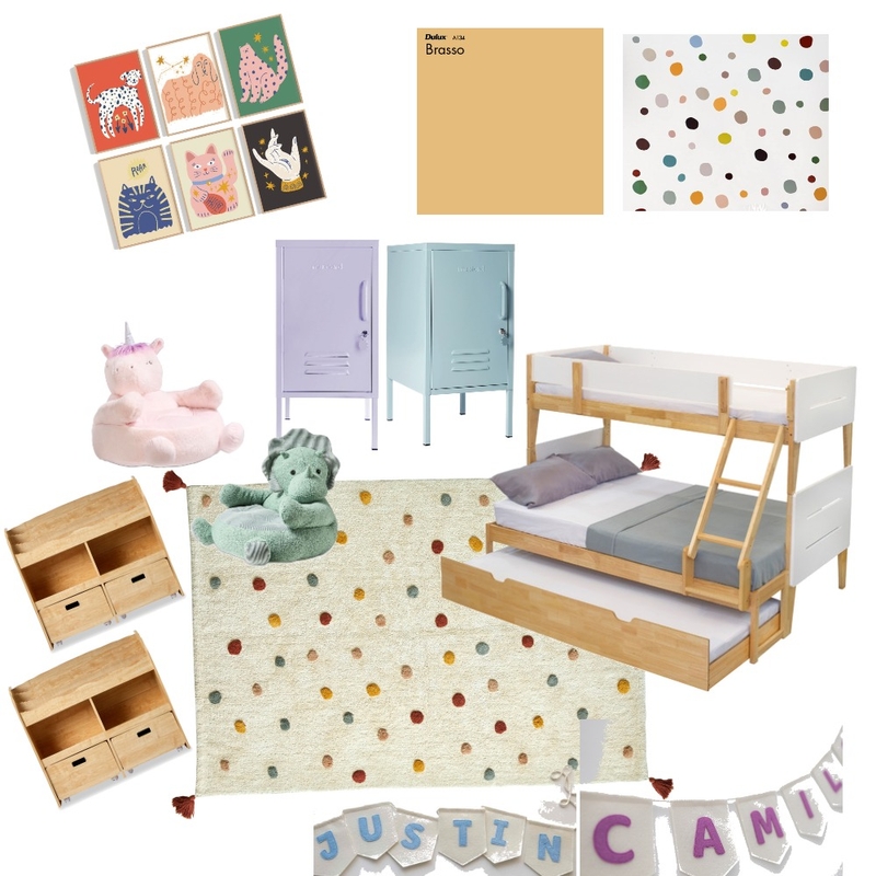 Kids Bedroom Mood Board by dilbruton on Style Sourcebook