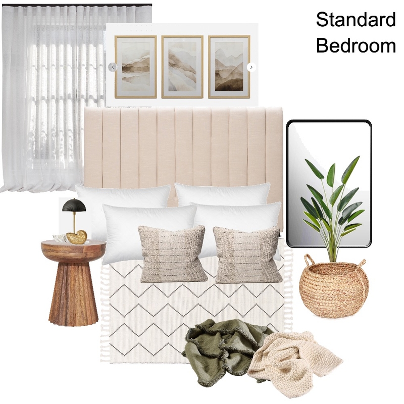 Standard Bedroom - Joel Mood Board by Paballo on Style Sourcebook