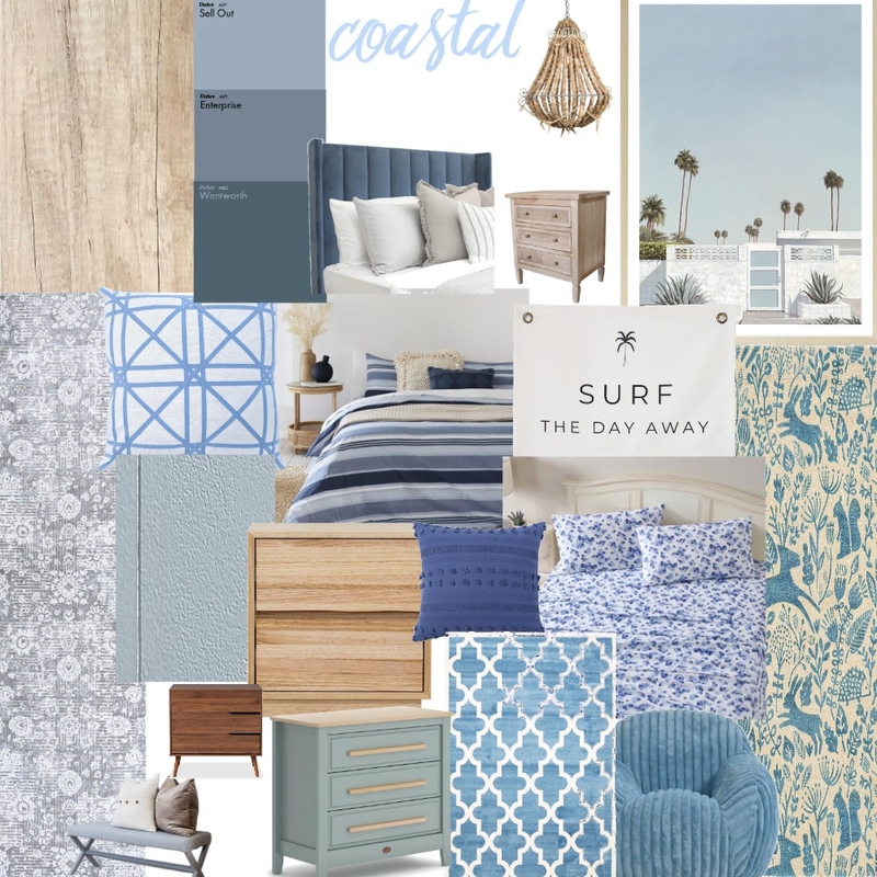 coastal bedroom Mood Board by danie1234, on Style Sourcebook