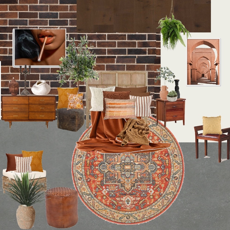 orange Mood Board by Luxuryy on Style Sourcebook