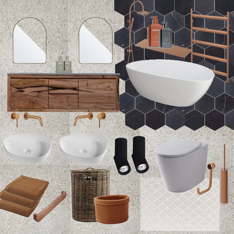 bathroom Mood Board by Stefanidou Dimitra on Style Sourcebook