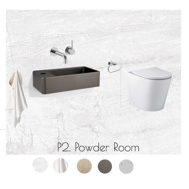 P2. POWDER ROOM Mood Board by Paradiso on Style Sourcebook