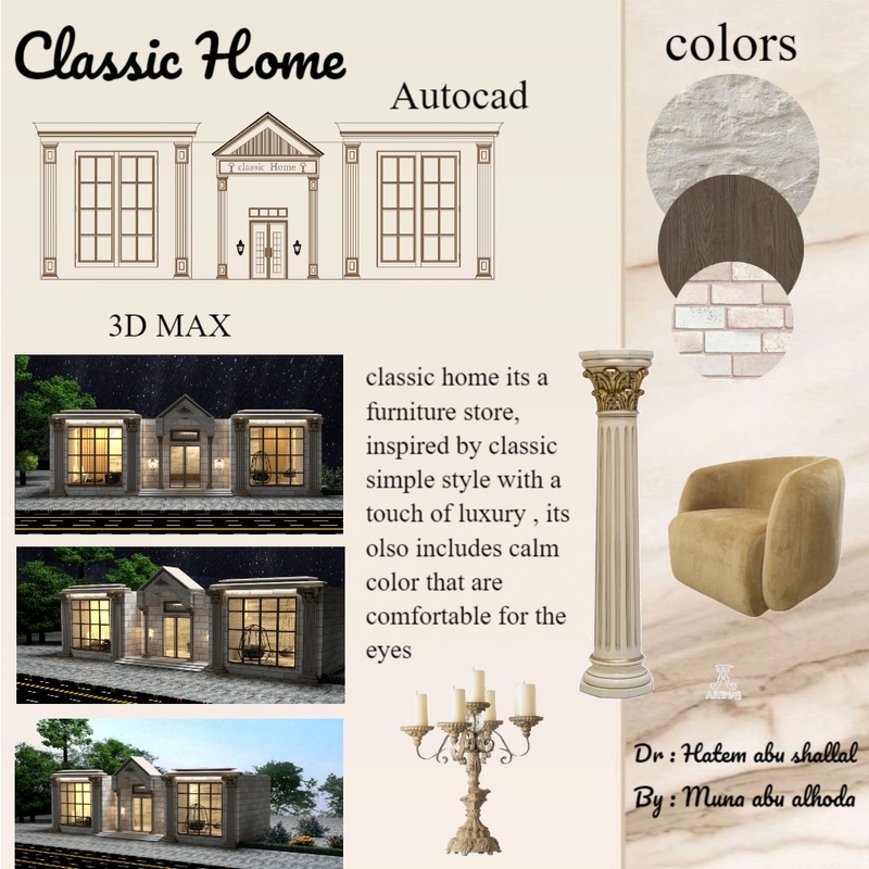 classic home poster Mood Board by muna on Style Sourcebook