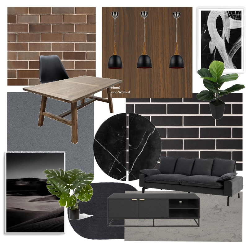 Modern Industrial - Dining room Mood Board by Melanie06 on Style Sourcebook