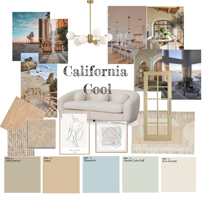 California cool Mood Board by Megan Pritchard on Style Sourcebook