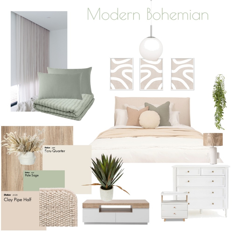 modern bohemian Mood Board by Neeky on Style Sourcebook