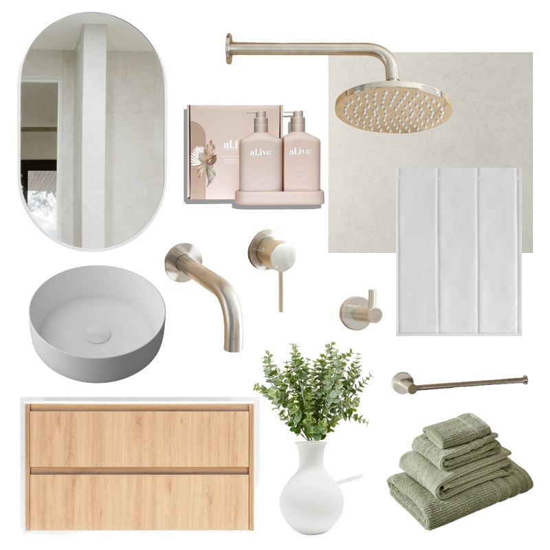 Mood board - main bathroom Mood Board by maddiemaund on Style Sourcebook