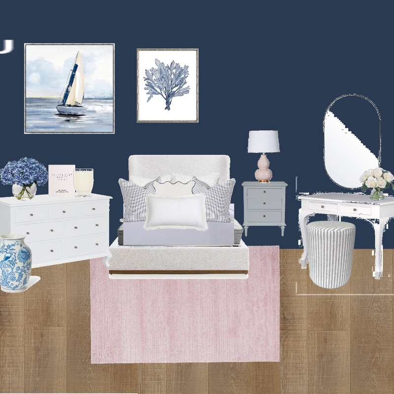 Costal granddaughter bedroom Mood Board by marievone on Style Sourcebook