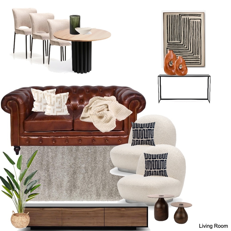 Living Room - Ufulu Mood Board by Paballo on Style Sourcebook