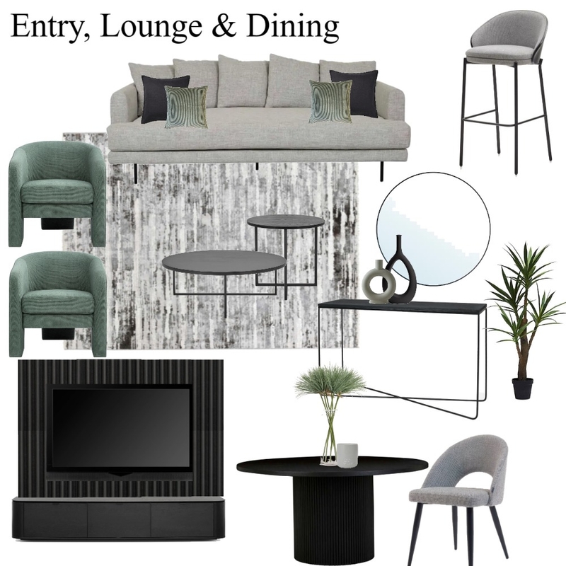 Modern Apartment Mood Board by The Ginger Stylist on Style Sourcebook