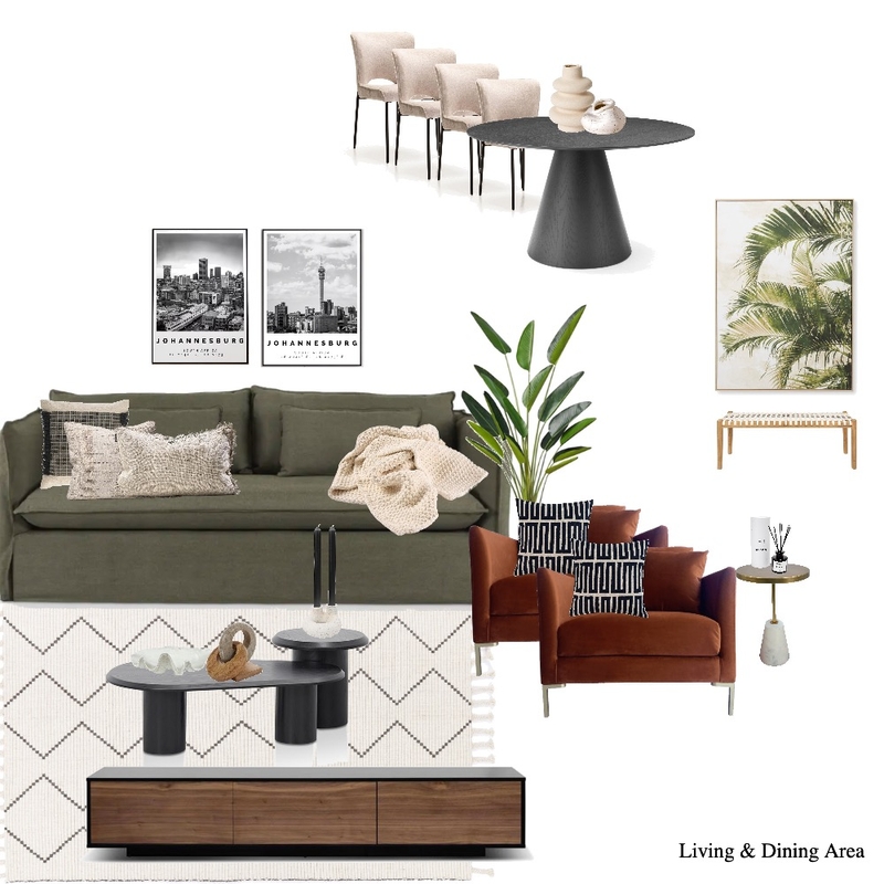 Living Room - Paballo Mood Board by Paballo on Style Sourcebook